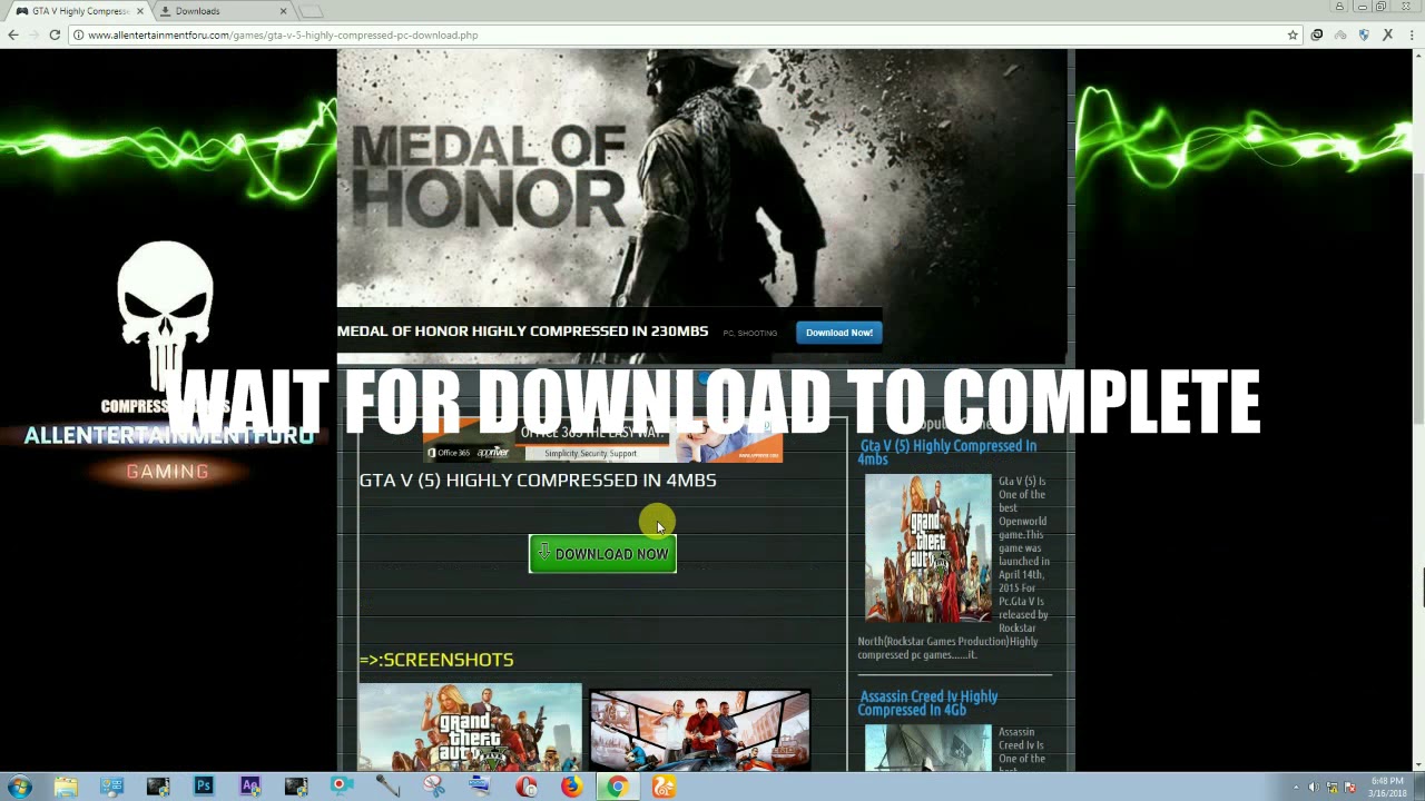 Download highly compressed games for pc 100 working